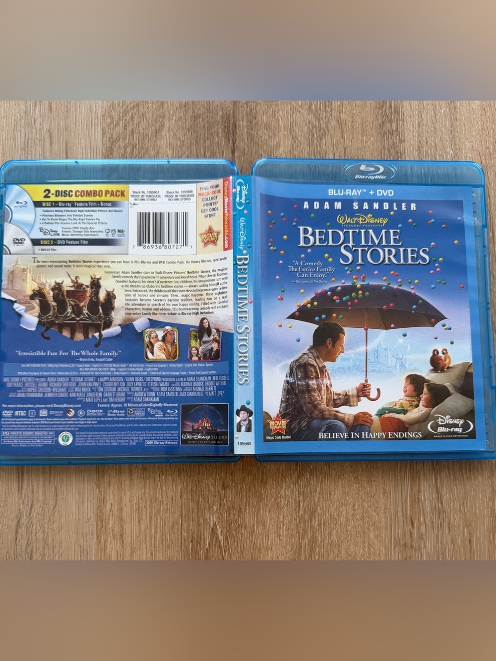 Disney Bedtime Stories Blu-ray Disc set